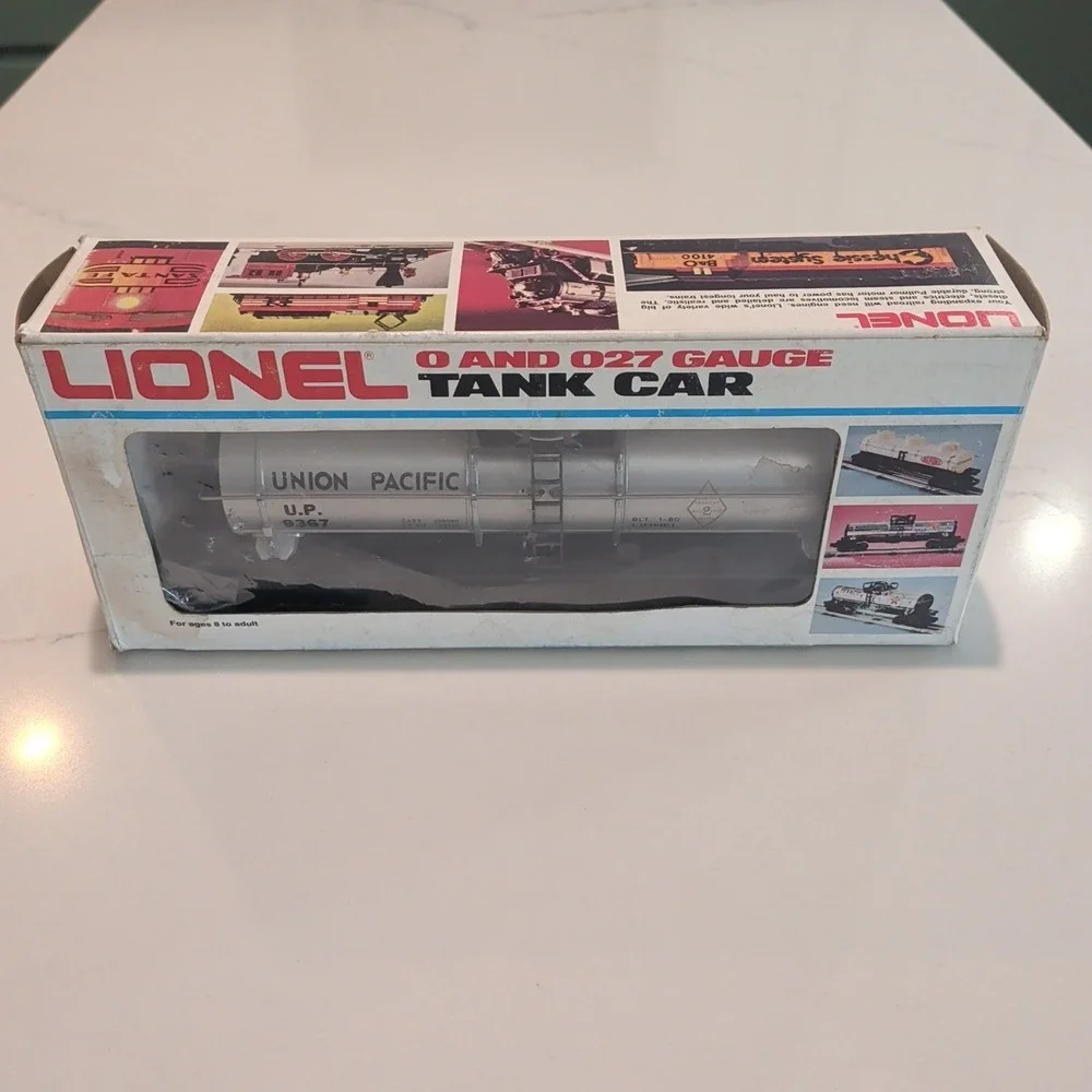 Lionel 0 And 027 Gauge Gray Humble Tank Car 9334 With Box